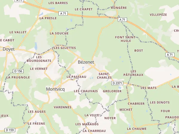 Plan de Bézenet