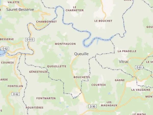 Plan de Queuille