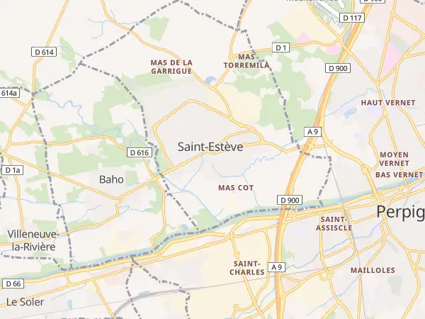 Plan de Saint-Estève