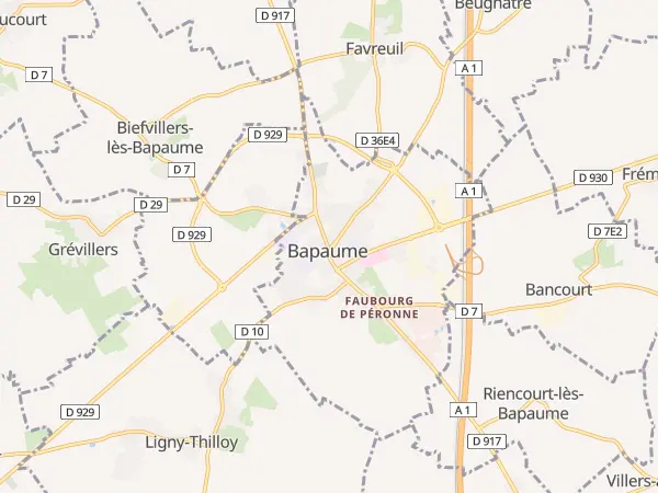 Plan de Bapaume
