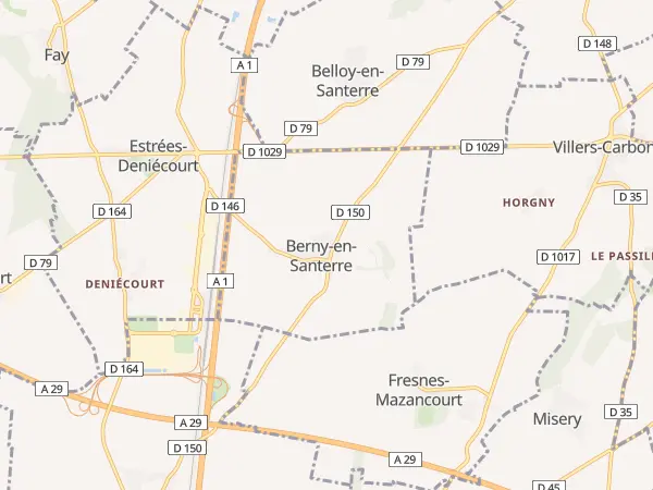 Plan de Berny-en-Santerre