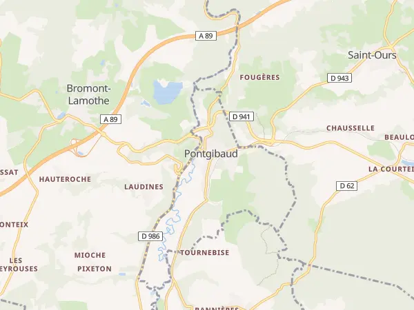 Plan de Pontgibaud