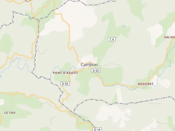 Plan de Cambon-et-Salvergues