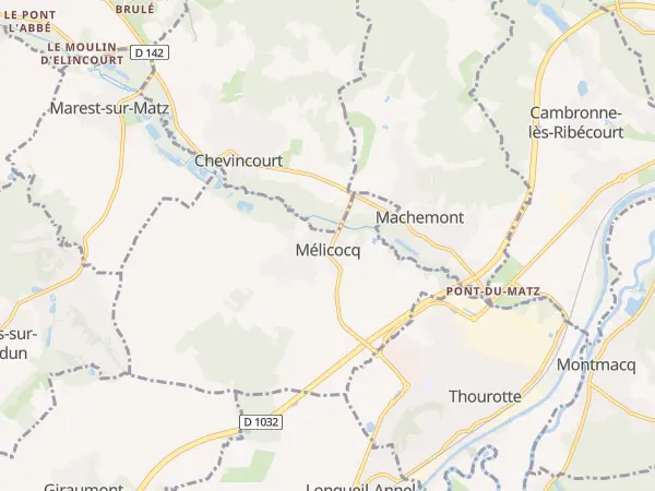Plan de Mélicocq