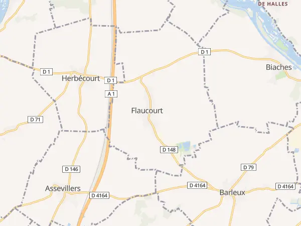 Plan de Flaucourt