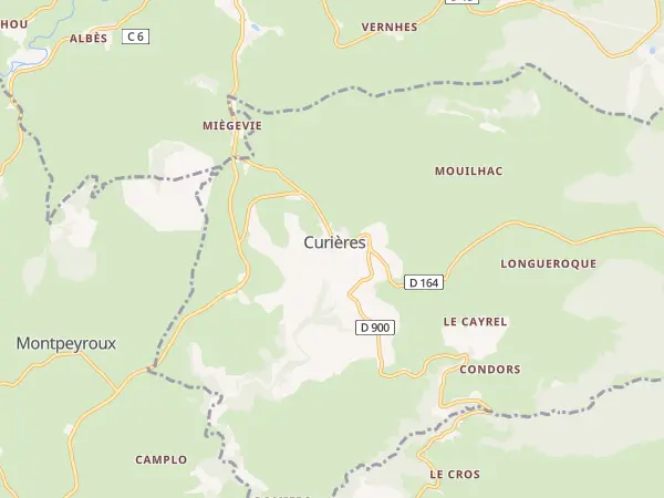 Plan de Curières