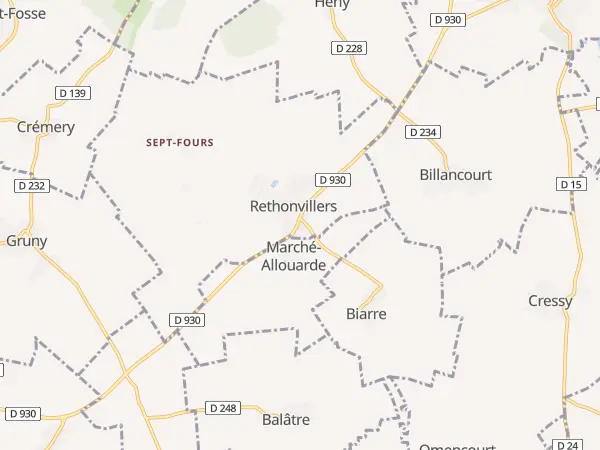 Plan de Rethonvillers