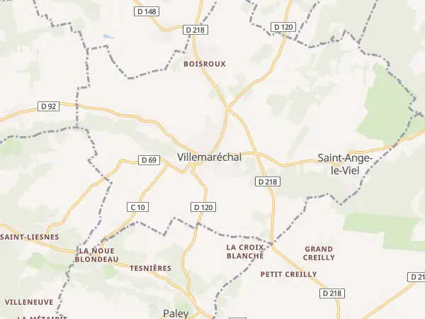 Plan de Villemaréchal