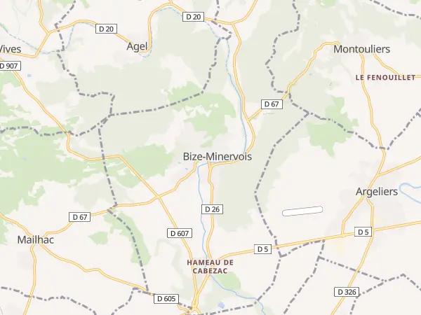 Plan de Bize-Minervois