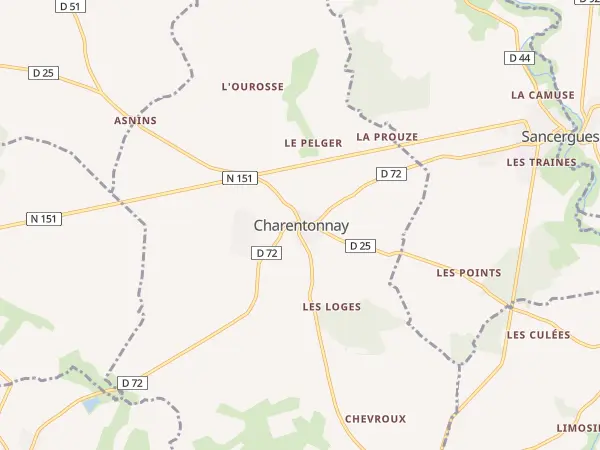 Plan de Charentonnay