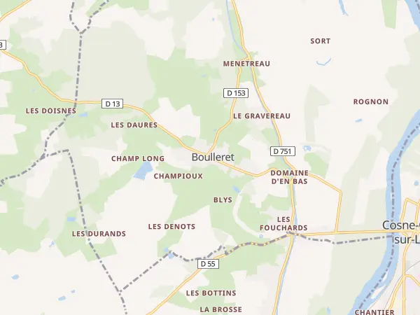 Plan de Boulleret