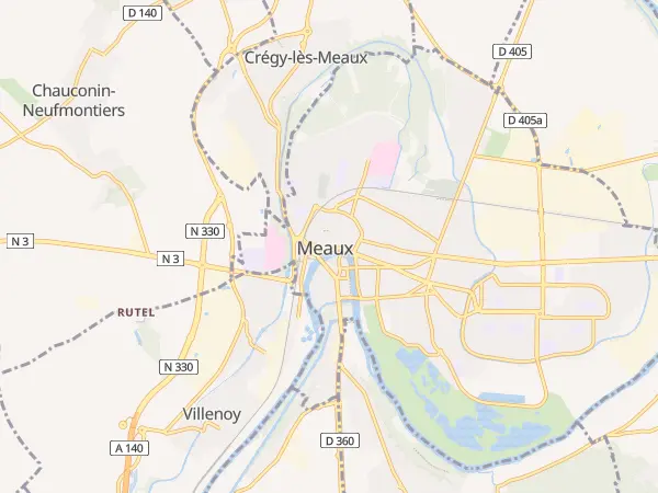Plan de Meaux
