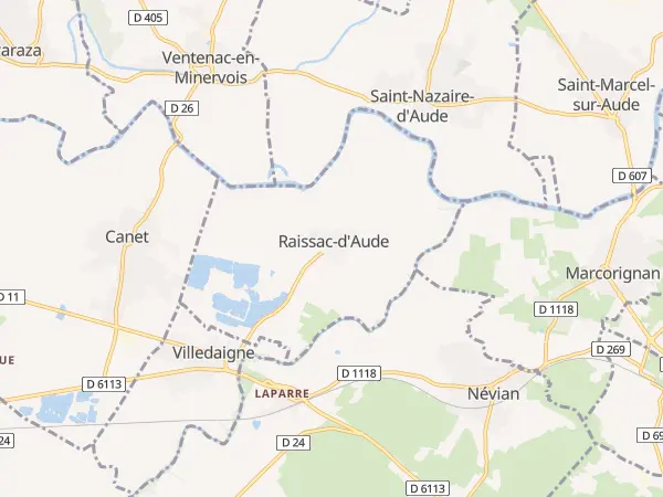 Plan de Raissac-d’Aude