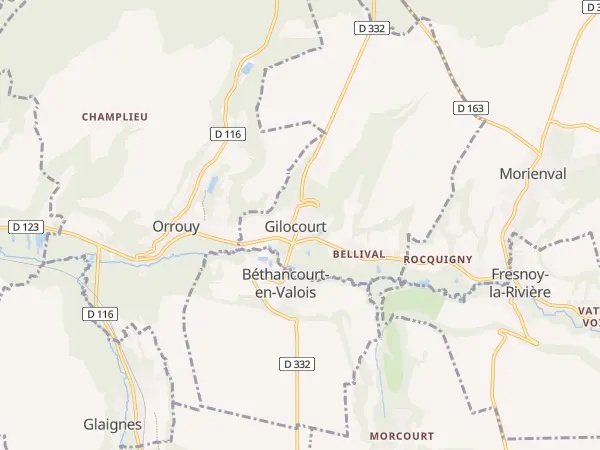 Plan de Gilocourt