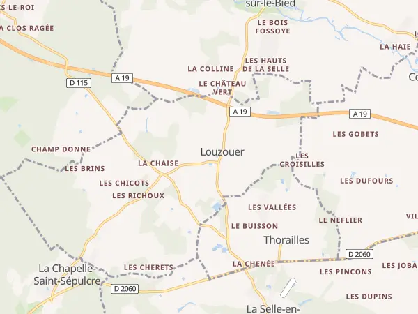 Plan de Louzouer