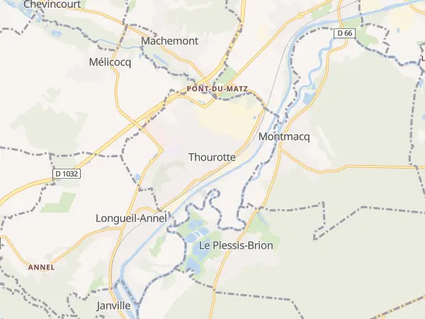 Plan de Thourotte