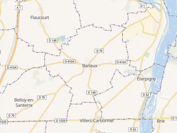 Plan de Barleux