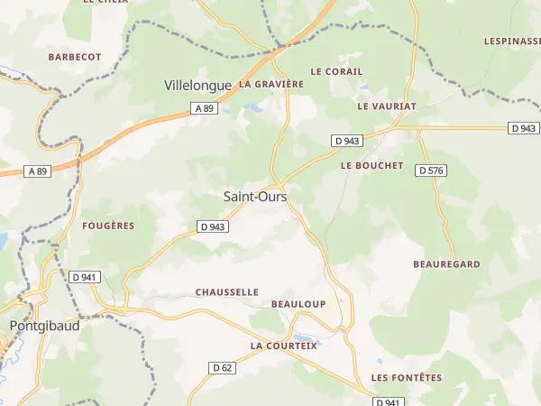 Plan de Saint-Ours