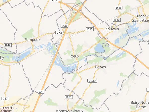 Plan de Rœux