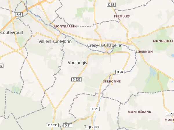Plan de Voulangis