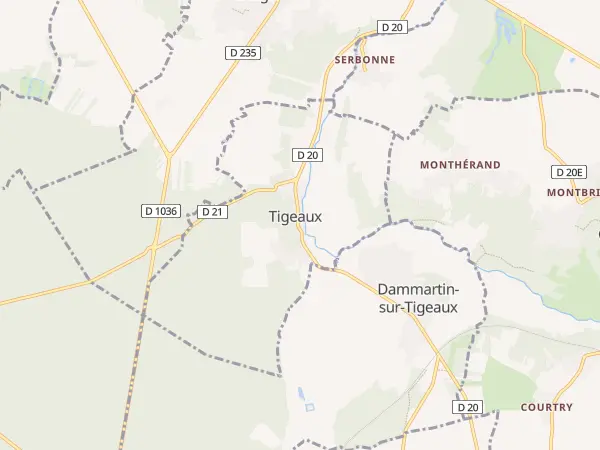 Plan de Tigeaux