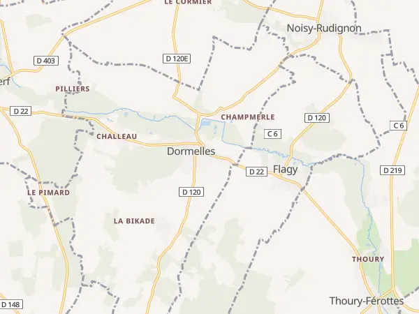 Plan de Dormelles