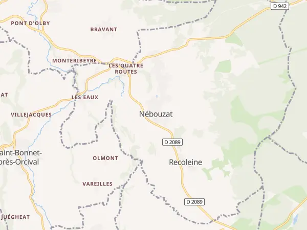 Plan de Nébouzat