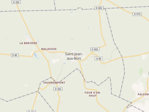 Plan de Saint-Jean-aux-Bois