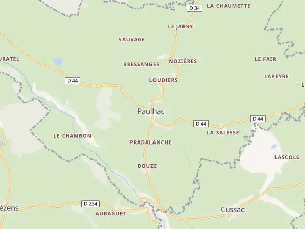 Plan de Paulhac