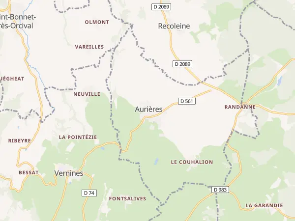 Plan de Aurières