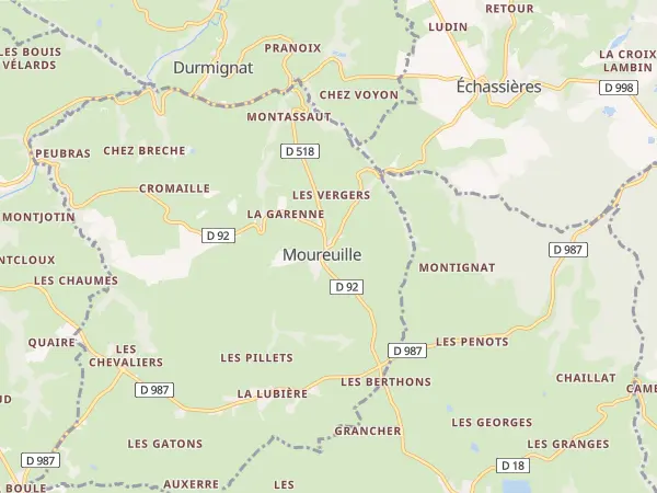 Plan de Moureuille