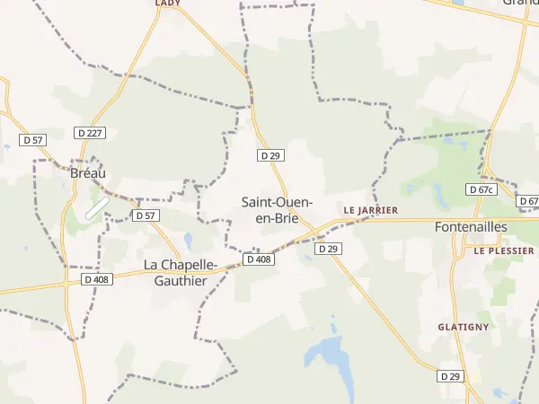 Plan de Saint-Ouen-en-Brie