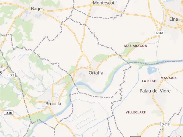 Plan de Ortaffa
