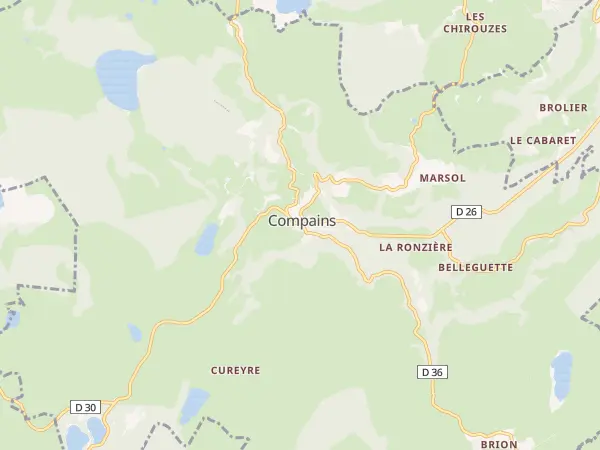 Plan de Compains