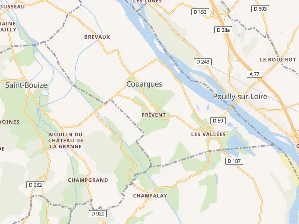 Plan de Couargues