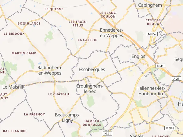 Plan de Escobecques