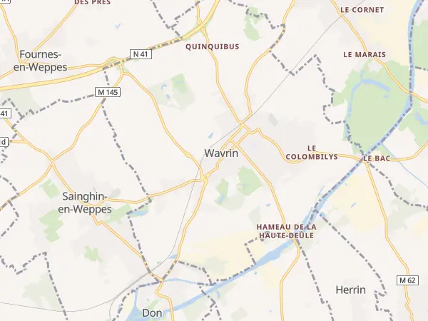 Plan de Wavrin