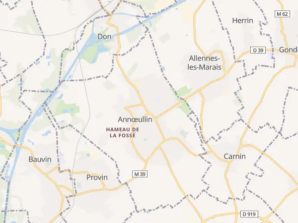 Plan de Annœullin