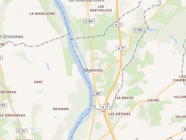 Plan de Myennes