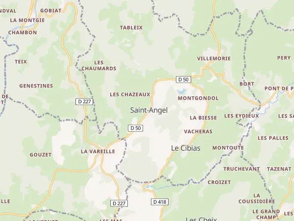 Plan de Saint-Angel