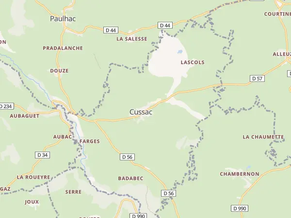 Plan de Cussac