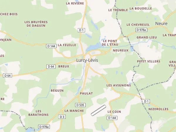 Plan de Lurcy-Lévis