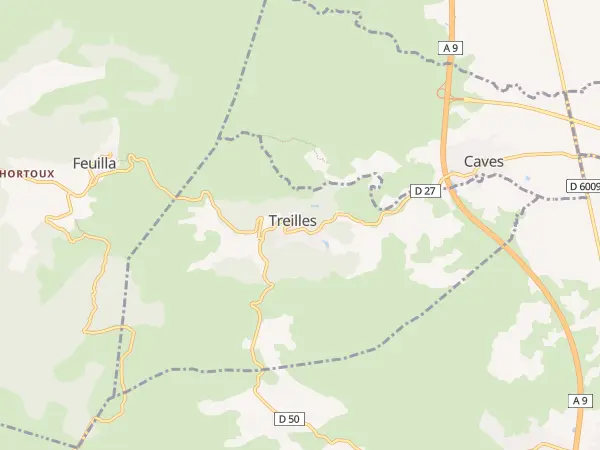 Plan de Treilles