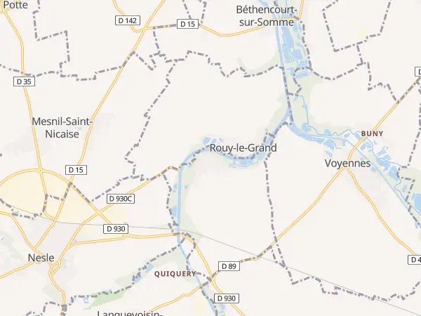 Plan de Rouy-le-Petit
