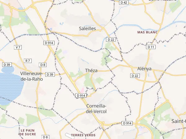 Plan de Théza