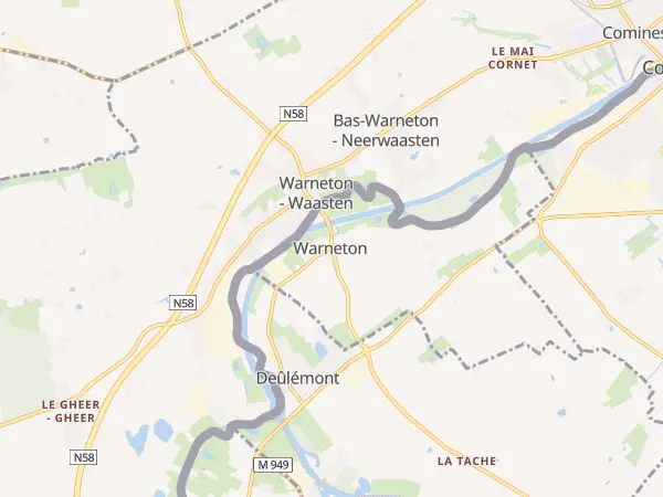 Plan de Warneton
