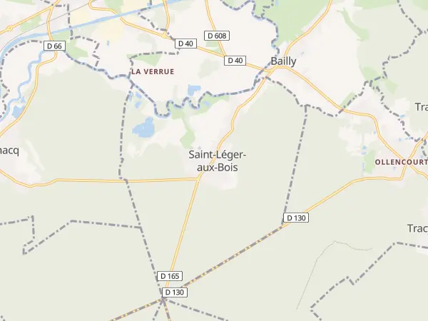 Plan de Saint-Léger-aux-Bois