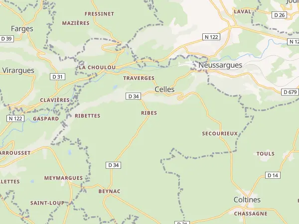 Plan de Celles