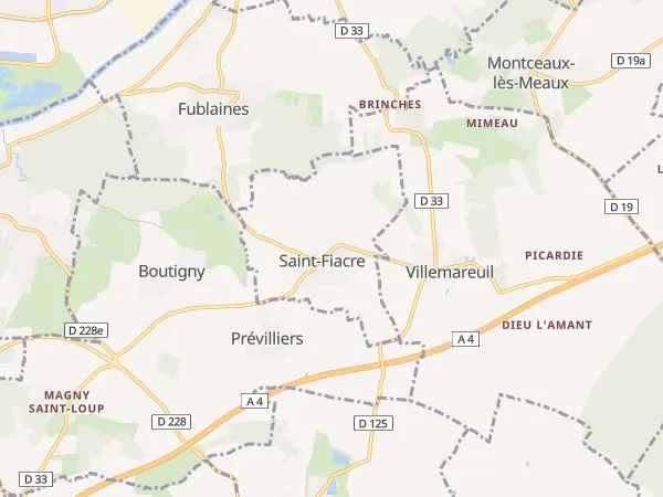 Plan de Saint-Fiacre