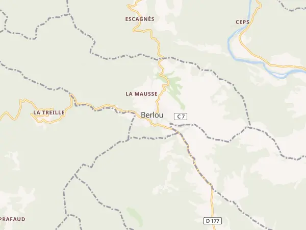 Plan de Berlou
